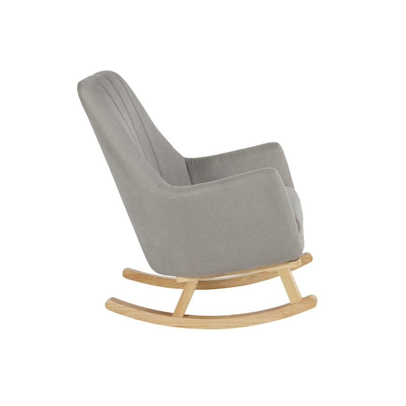 Eden Deluxe Nursery Chair - Charcoal Grey, Grey
