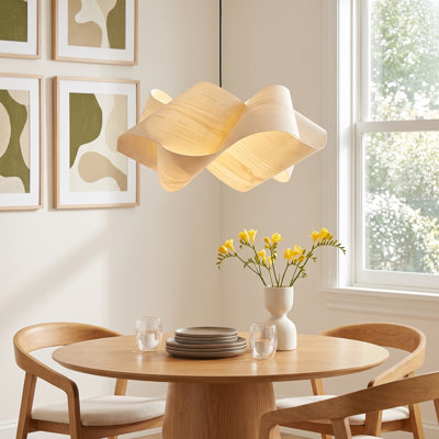 Swirl Single Light Dimmable Pendant