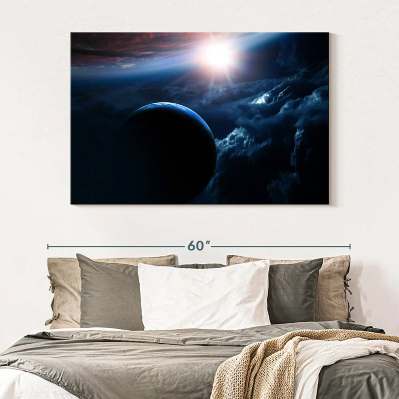 Oberle Space Sunrise, 34" H x 51" W