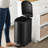 Metal Step On Kitchen Trash Can - 13.2 Gallons
