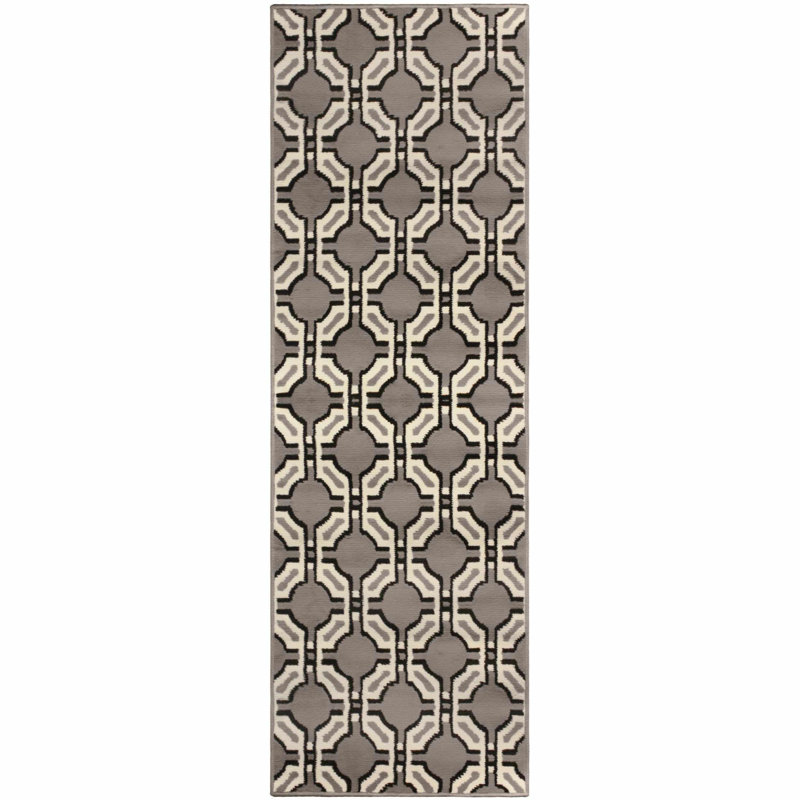 Tapis cymbre avec envers antidérapant, Tapis de couloir 2 pi 7 po x 8 pi