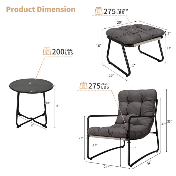 Dimensions du produit