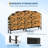 8ft Firewood Rack With Cover