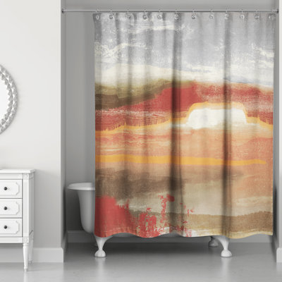 Treadwell Abstract Shower Curtain