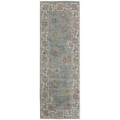 Odis Transitional Floral & Botanical Area Rug