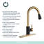 Pull Down Spray Single Lever Kitchen Tap-366610967
