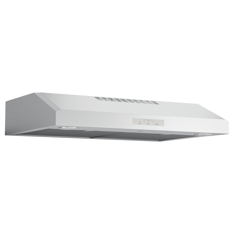 30" 390 CFM Convertible Under Cabinet Range Hood with Night Light, Stainless Steel, 30"