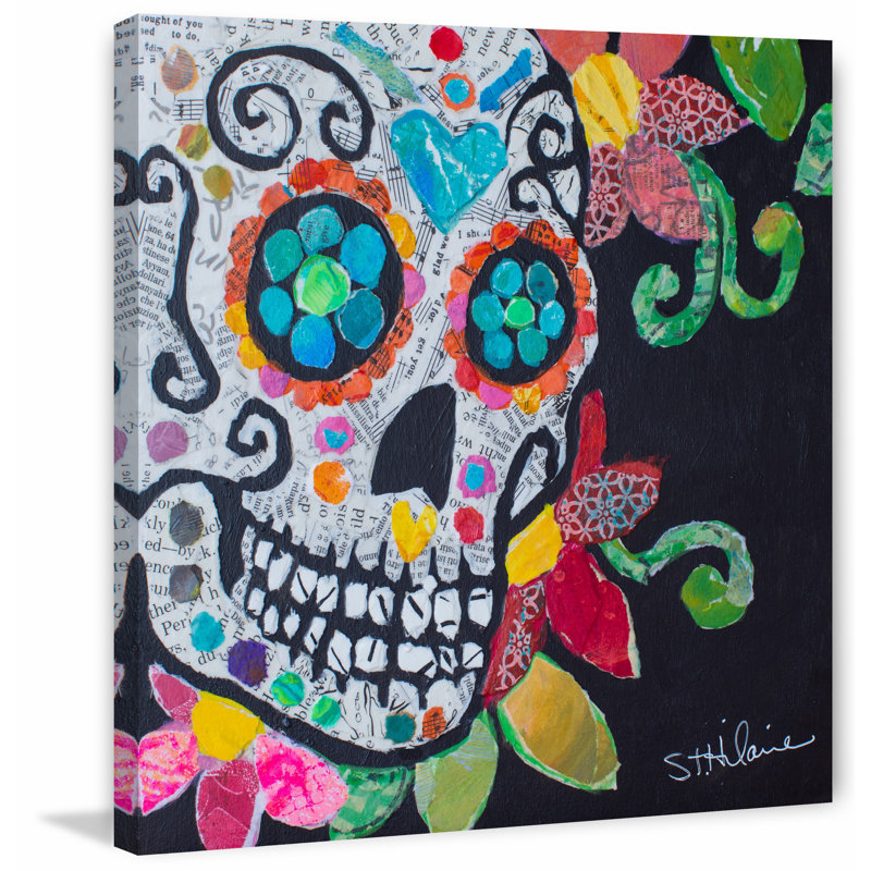 Elizabeth St. Hilaire - Wrapped Canvas Painting, 45cm H x 45cm W x 3.81cm D