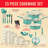 23 - Piece Aluminum Cookware Set