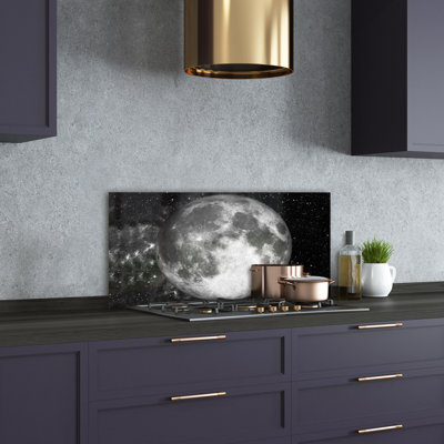 Allanson 50cm W x 100cm L Glass Peel and Stick Panel