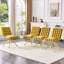Chaises de salle à manger capitonnées modernes avec chaises à billes-2136840558