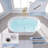 58.87'' x 31'' Freestanding Acrylic Bathtub