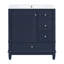 Meuble-lavabo 30 po avec lavabo en céramique-1865154185