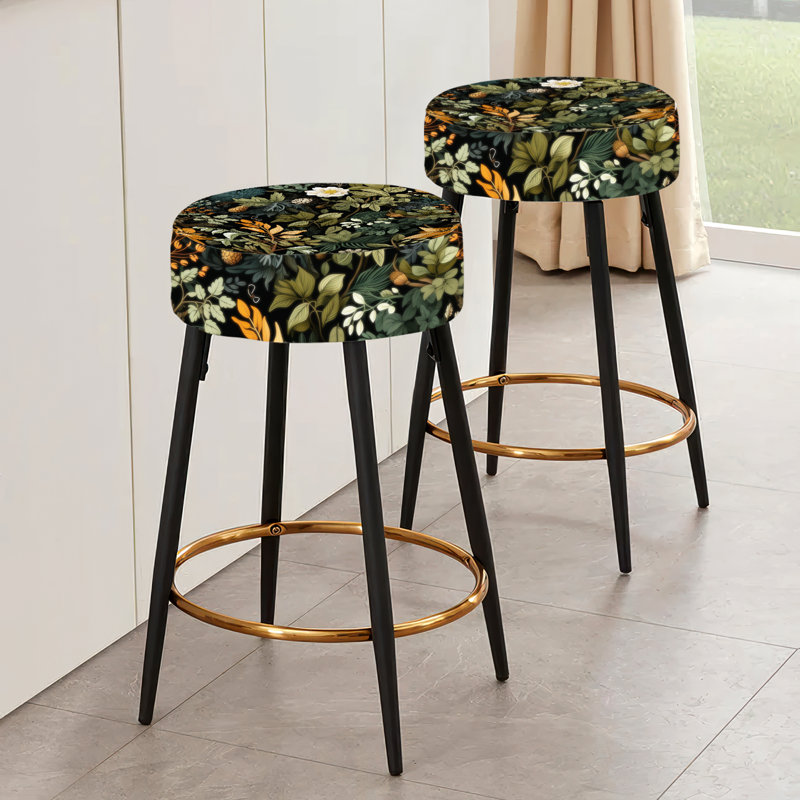 Ensemble de 2 tabourets de bar Rustic Wilderness Cottage Charm