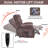 Electric Power Lift Chenille Recliner With Heat And Massage-291751695