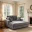 Chaise longue d'intérieur en velours côtelé de 54 pouces de largeur-873960040