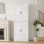 Armoire de cuisine, armoire de rangement de 71 po de hauteur avec portes, huche de cuisine avec rangement pour la cuisine, la salle à manger
