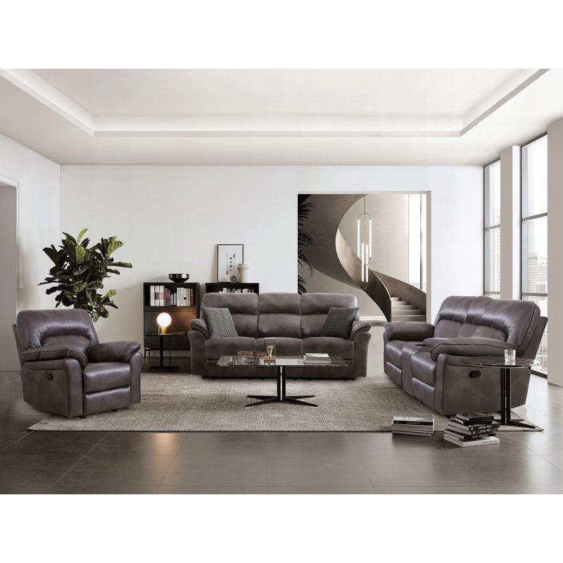 Ensemble de canapé Jussica, 3 pièces