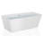67'' x 31'' Freestanding Soaking Plastic / Acrylic Bathtub