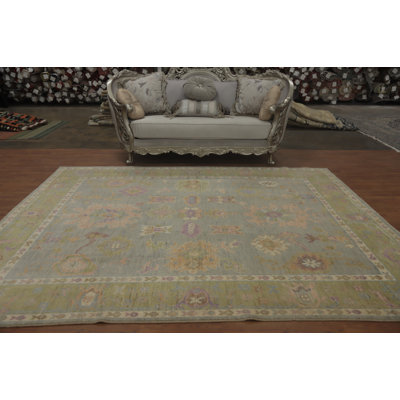 Handmade Oushak Vegetable Dye Area Rug 8x10