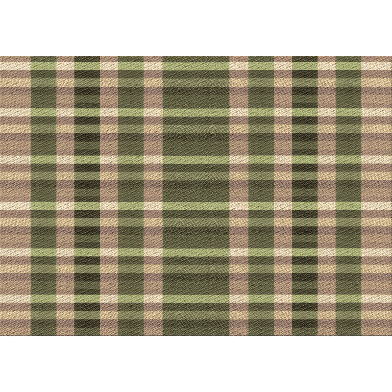 Tapis 100% à motif lavable à la machine 2989, Rectangle 5 pi x 8 pi