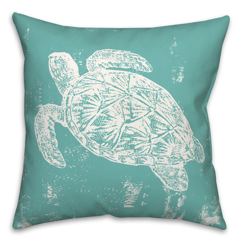 Throw Pillow, Teal