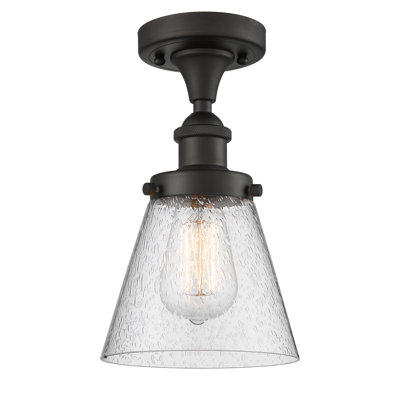 Plafonnier semi-encastré 1 lumière Wilmoth
