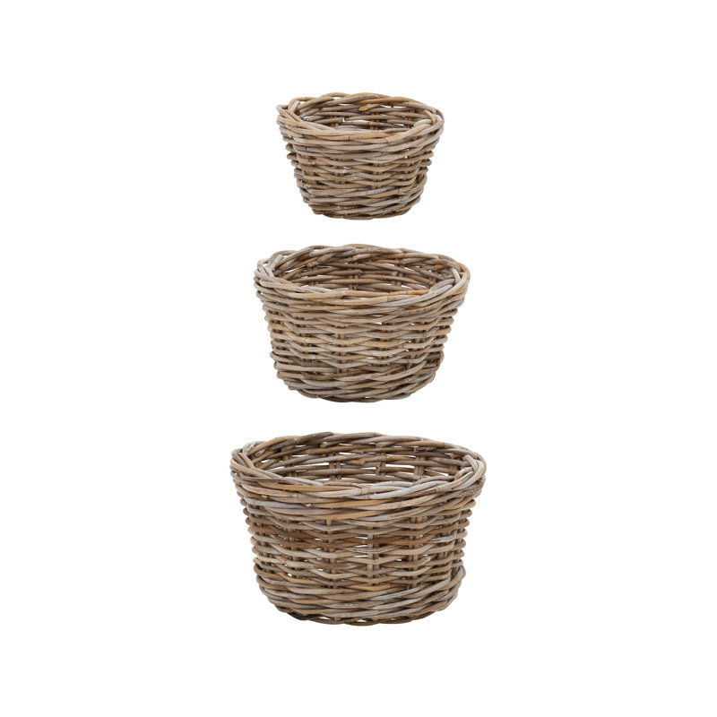 Priya Wicker Laundry Set