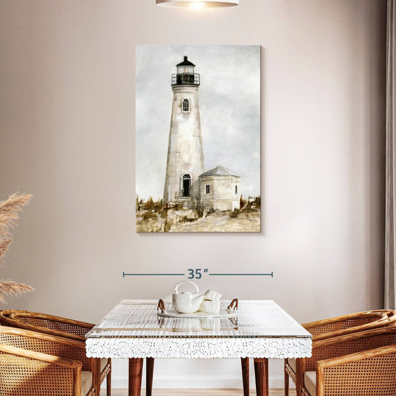 Lilie Rustic Lighthouse I, 45" H x 30" W