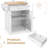 Pamphilos Solid Wood Top Kitchen Island-1839647855