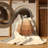 Machine Washable Elkton Hot Chocolate Scandinavian Rug in Beige – Beige Binding-2099149418