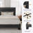 Platform Bed Frame with Headboard-173986408-173986421