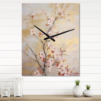 Horloge murale Apple Blossom Harmony III