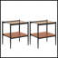 Ensemble de 3 tables basses et tables de bout