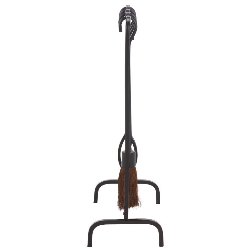 Flora 4 Piece Fireplace Tool Set