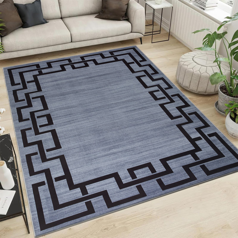 NICO Geometric Machine Tufted Printed Area Rug, Rectangle  200 x 290 cm