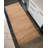 Custom Size Anti-Slip Latex Back Machine Washable Antibacterial Medium Profile Cut Pile Plain Tan Beige by Feet-717142750