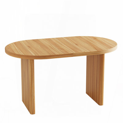 Table de salle à manger moderne à rallonge de 55,1 à 70,9 pouces
