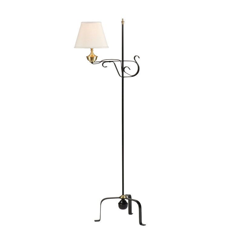 Colonial 54" Swing Arm Floor Lamp