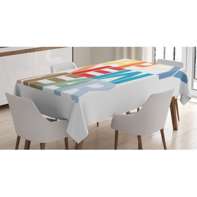 Happy New Year Tablecloth