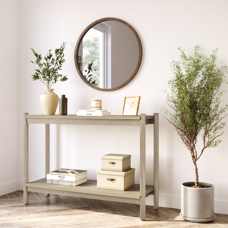 Hartl 41.3" Solid Wood Console Table