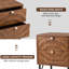 Table de chevet 2 tiroirs Cleobury-2131813025