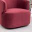 Fauteuil demi-tonneau pivotant rembourré Tybias-614981180