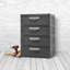 Commode de rangement 4 tiroirs Sterilite