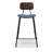 Buda Upholstered Counter Stool with Metal Frame-80858665-80858667-80858660