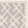 Rodgers Hand Woven Flat Weave Wool/Cotton Geometric Rug in Ivory/Gray
