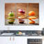 Tranches de fruits - 3 impressions sur toile tendue-92829246