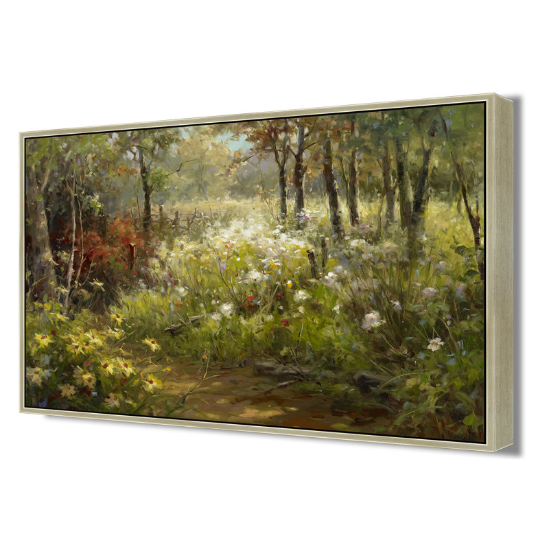 Edge Of The Light Print, 32" H x 42" W, Brown