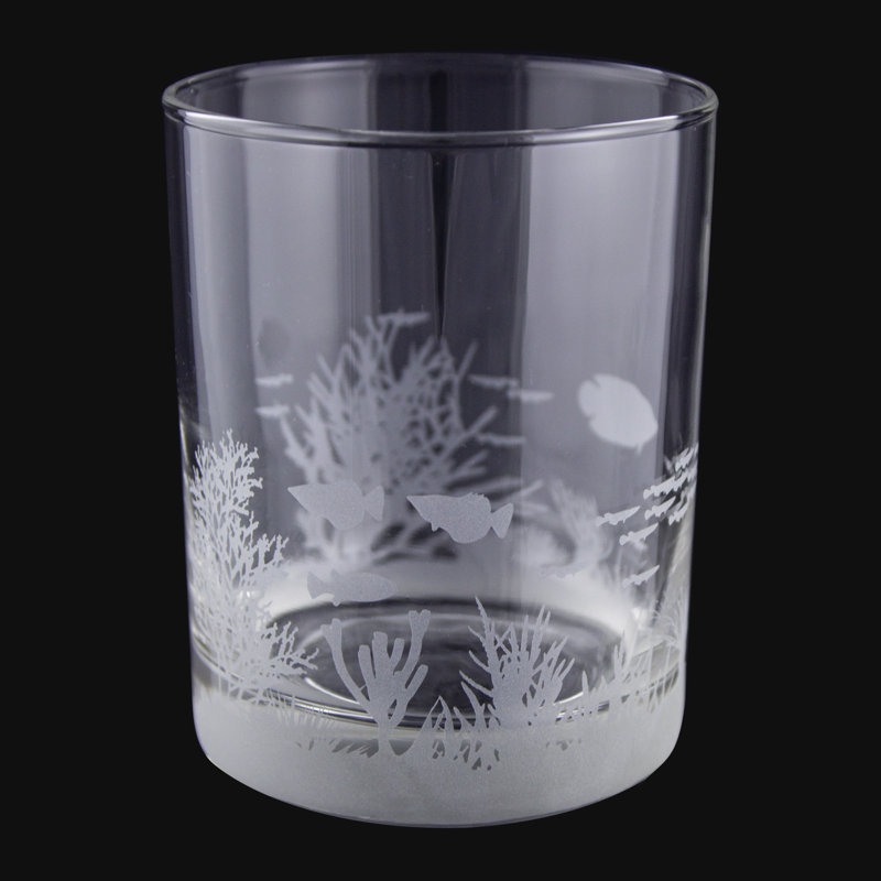 Verre à roches doubles Sea Wrap (ensemble de 4)