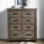 Ensemble de chambre en bois massif Eldrid